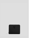 Black nylon coin purse - Woman - SS2026 | Roberto Verino
