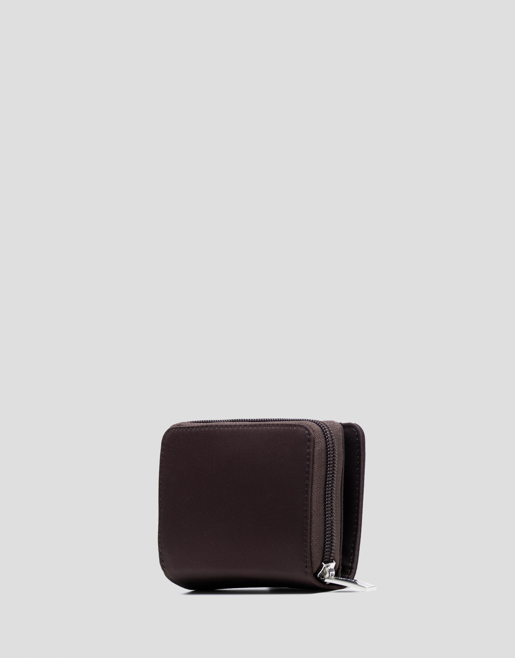 Brown nylon purple coin purse - Gifts - AW2025 | Roberto Verino