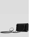Violeta black nylon shoulder bag - Gifts | Roberto Verino