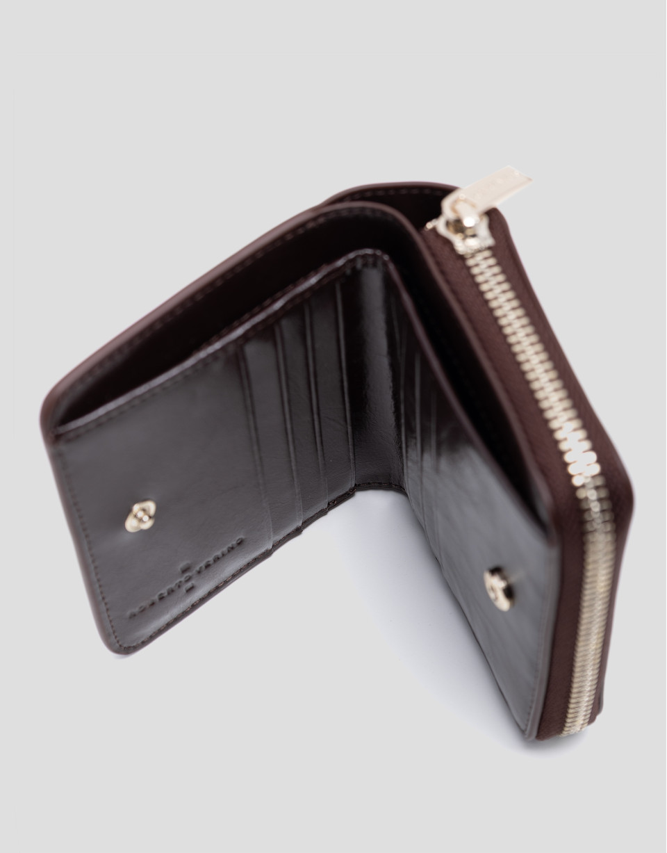 Cartera cremallera Margot piel craquelada ... | Roberto Verino