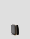 Bruna green grained leather zip wallet - Gifts | Roberto Verino