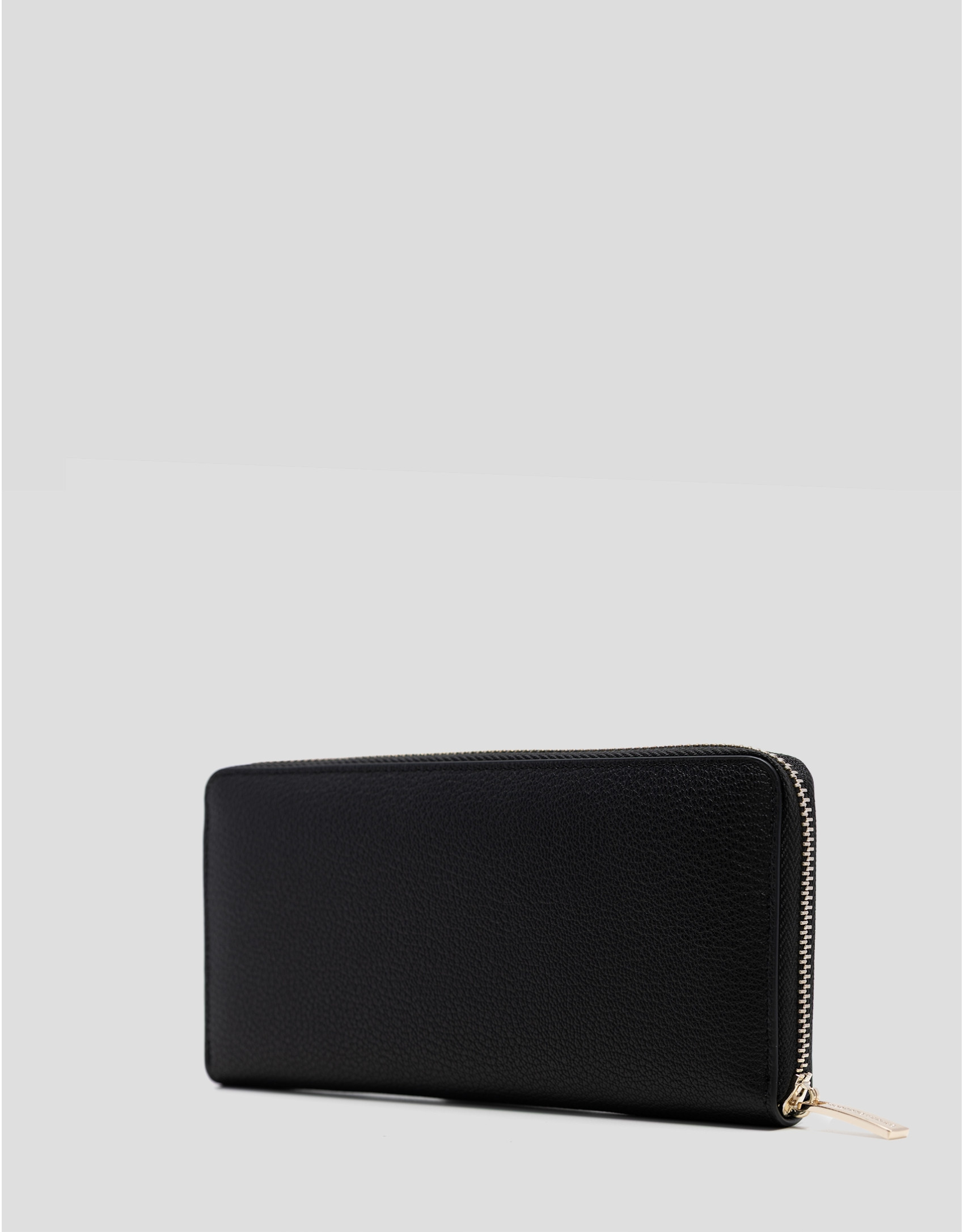 Cartera Bruna Maxi piel granulada negra - Mujer | Roberto Verino