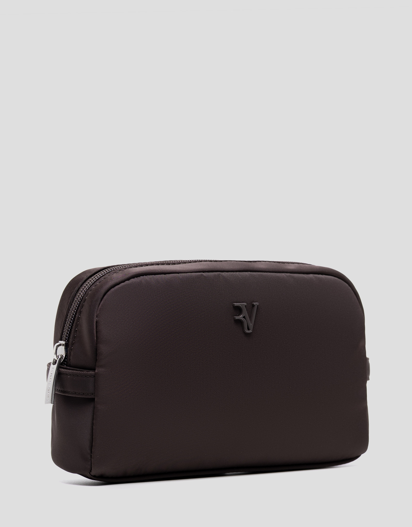 Violeta brown nylon toiletries bag - Woman | Roberto Verino