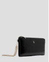 Cartera con cadena Margot en piel craquelada ... | Roberto Verino