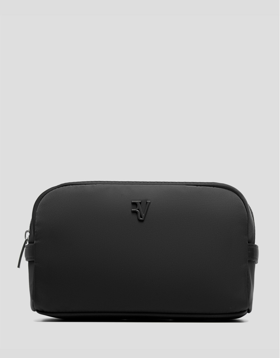 Violeta black nylon toiletries bag - Gifts | Roberto Verino