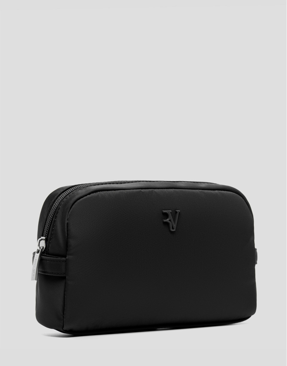 Violeta black nylon toiletries bag - Gifts | Roberto Verino