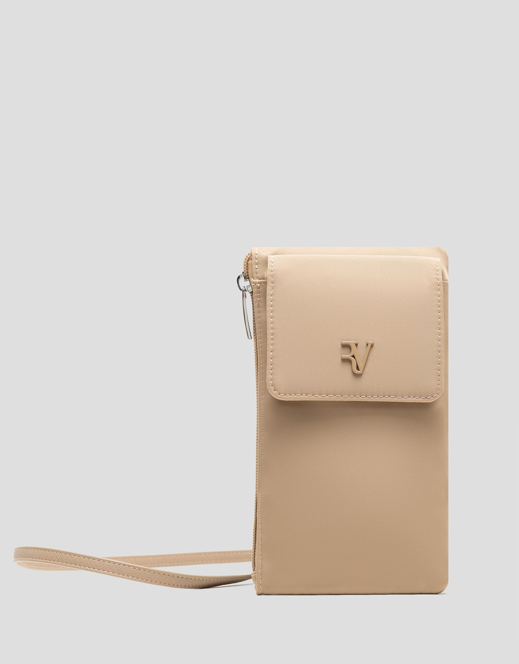 Bolso portamóvil Violeta nailon beige - Regalos | Roberto Verino