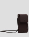 Violeta mobile phone bag in brown nylon - Gifts | Roberto Verino