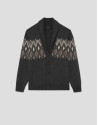 Chaqueta cuello chal color gris - Hombre | Roberto Verino