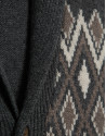 Chaqueta cuello chal color gris - Hombre | Roberto Verino