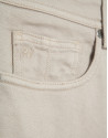 Pantalón cinco bolsillos sarga tintada beige | Roberto Verino