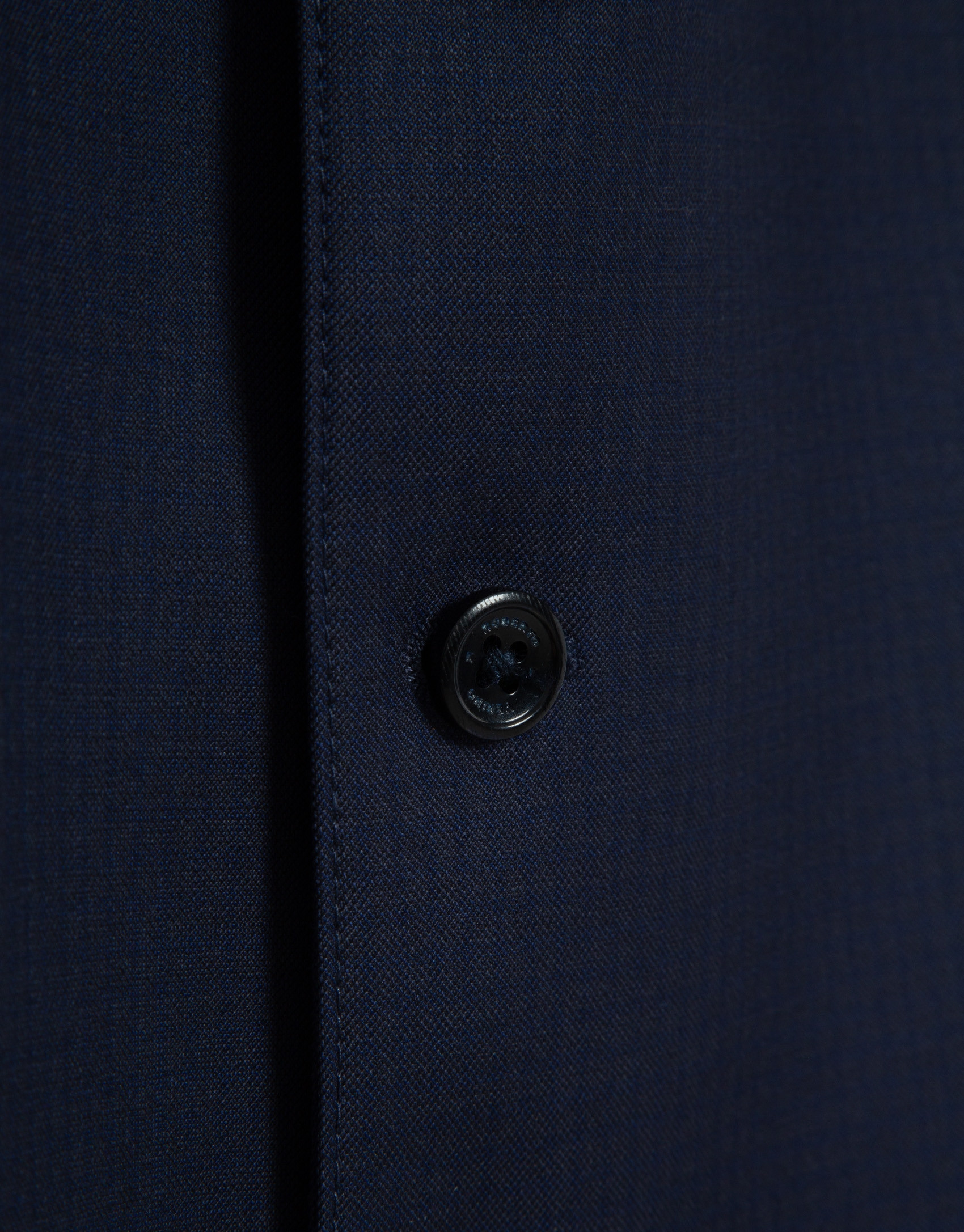 Dark blue blue wool waistcoat - Man - SS2026 | Roberto Verino