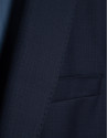 Traje half canvas slim fit liso marino - Hombre | Roberto Verino
