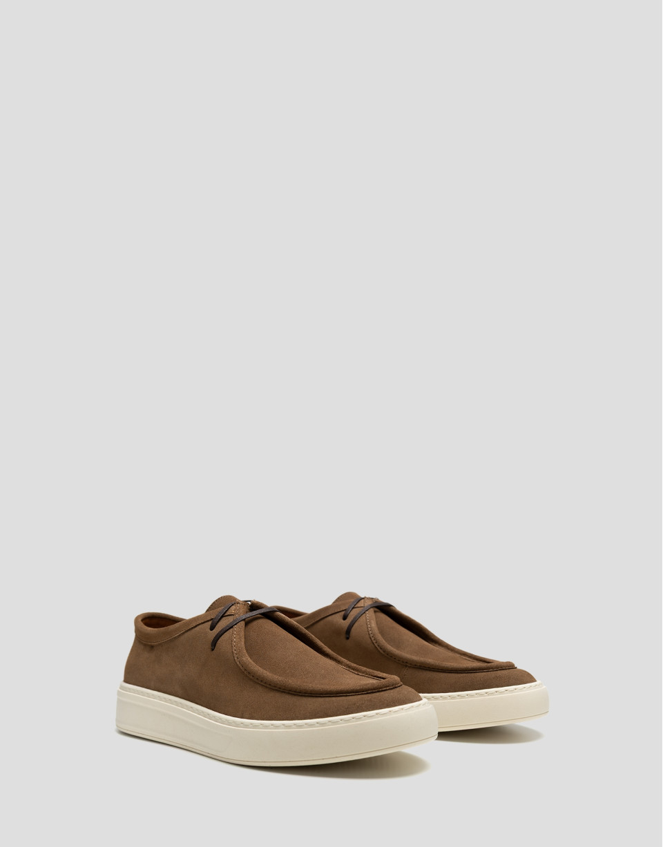 Tan Derby shoes - Gifts - AW2025 | Roberto Verino