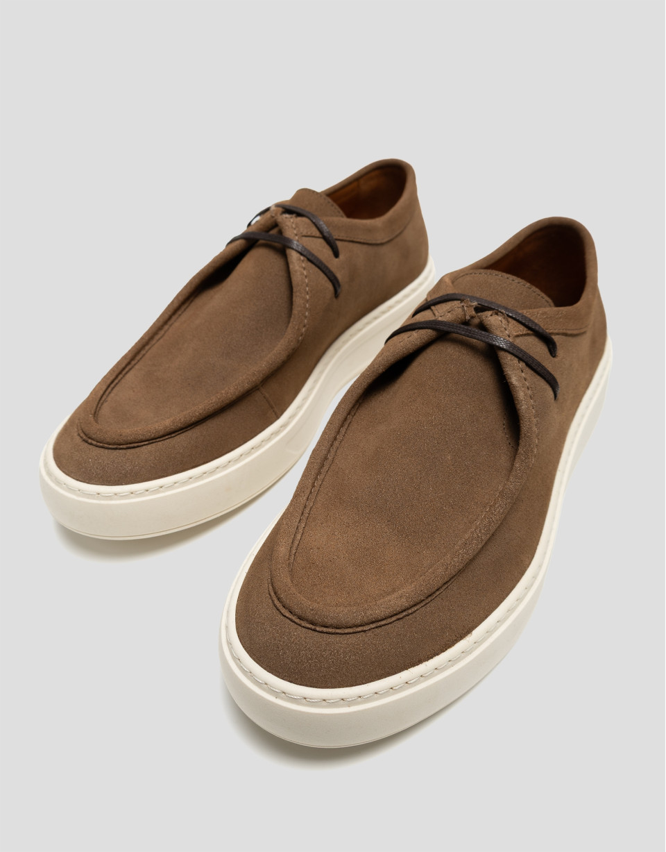 Tan Derby shoes - Gifts - AW2025 | Roberto Verino