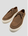 Tan Derby shoes - Gifts - AW2025 | Roberto Verino