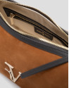 Bolso de hombro Margot ante marrón - Regalos | Roberto Verino