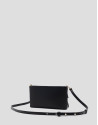Chloe mini bag in black leather with fringe | Roberto Verino