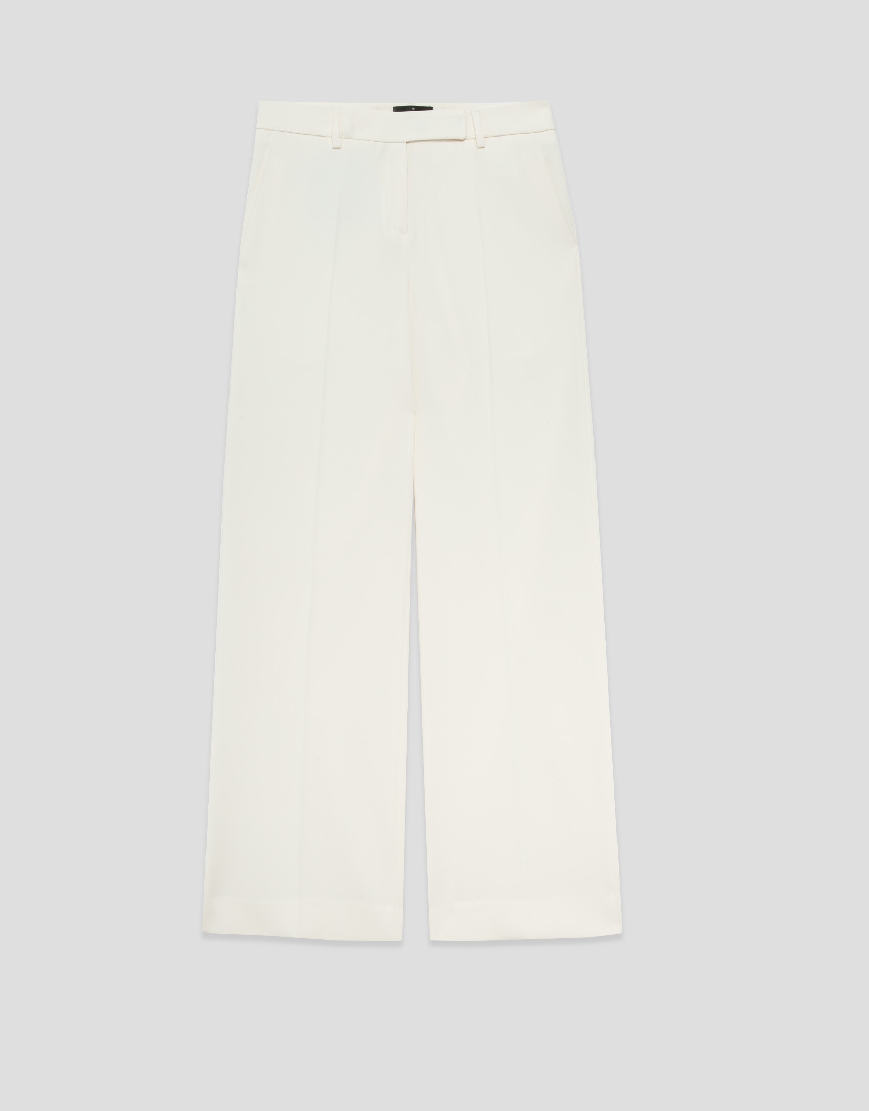 Pantalón recto crepe crudo - Mujer - OI2025 | Roberto Verino