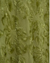 Falda midi en fill coupé verde musgo - Mujer | Roberto Verino