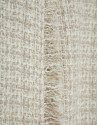 Short skirt in beige weave with fancy thread | Roberto Verino