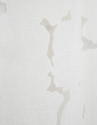 White devoré palazzo trousers with floral print | Roberto Verino