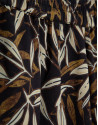 Pantalón palazzo crepé estampado hojas ... | Roberto Verino
