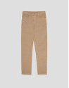 Pantalón pitillo cinco bolsillos algodón cámel | Roberto Verino