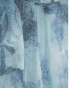Lightweight blue-toned gathered top - Woman | Roberto Verino