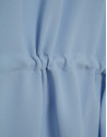 Light blue ruffled sleeve blouse with ... | Roberto Verino