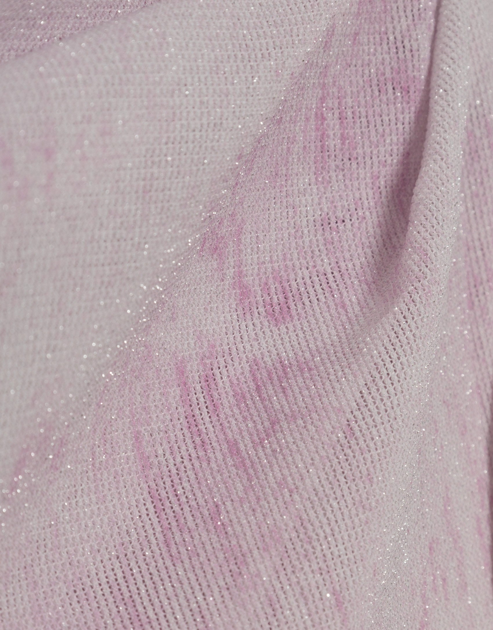 Pink tulle short-sleeved T-shirt - Woman | Roberto Verino