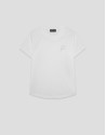 Lightweight cotton crew neck T-shirt in white | Roberto Verino