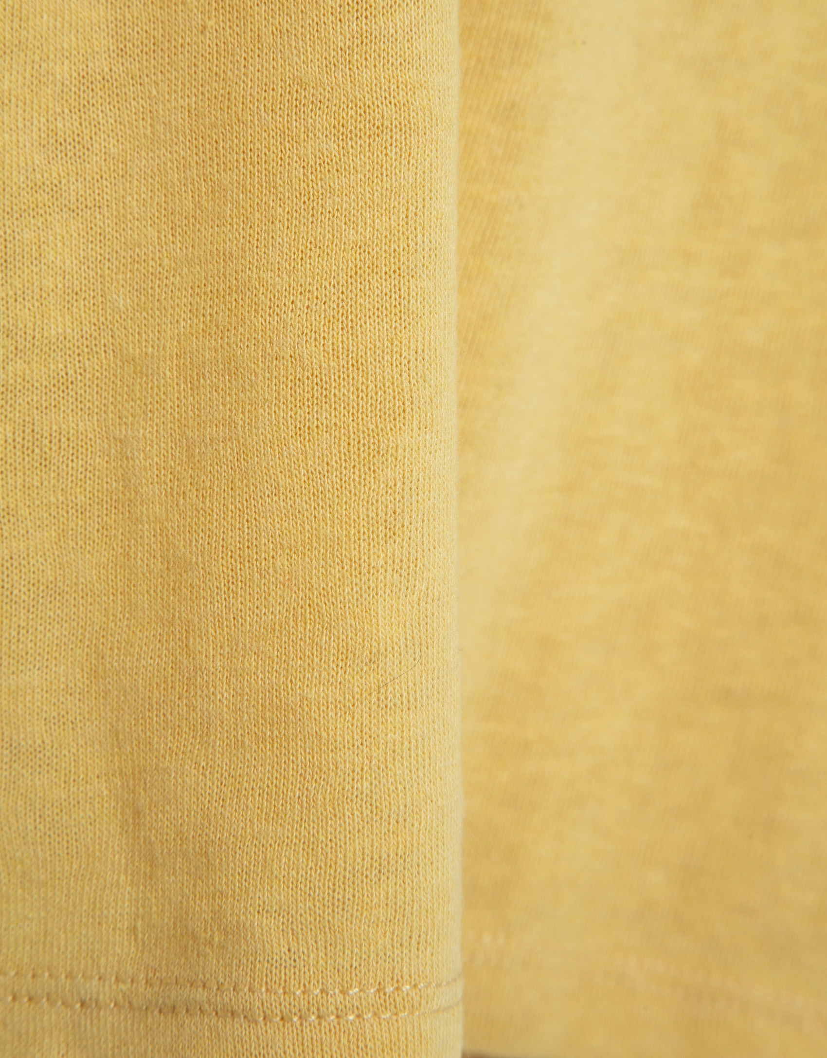 Yellow double strap T-shirt - Woman - SS2026 | Roberto Verino