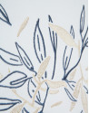 White short-sleeved T-shirt with floral ... | Roberto Verino