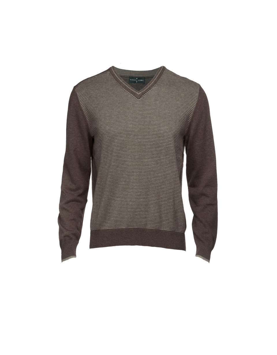 Jersey  lana y cashmere de  marrón