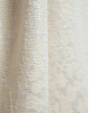 Beige floral jacquard dress with silver ... | Roberto Verino
