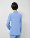 Blazer de un botón crepé azul claro - Mujer | Roberto Verino