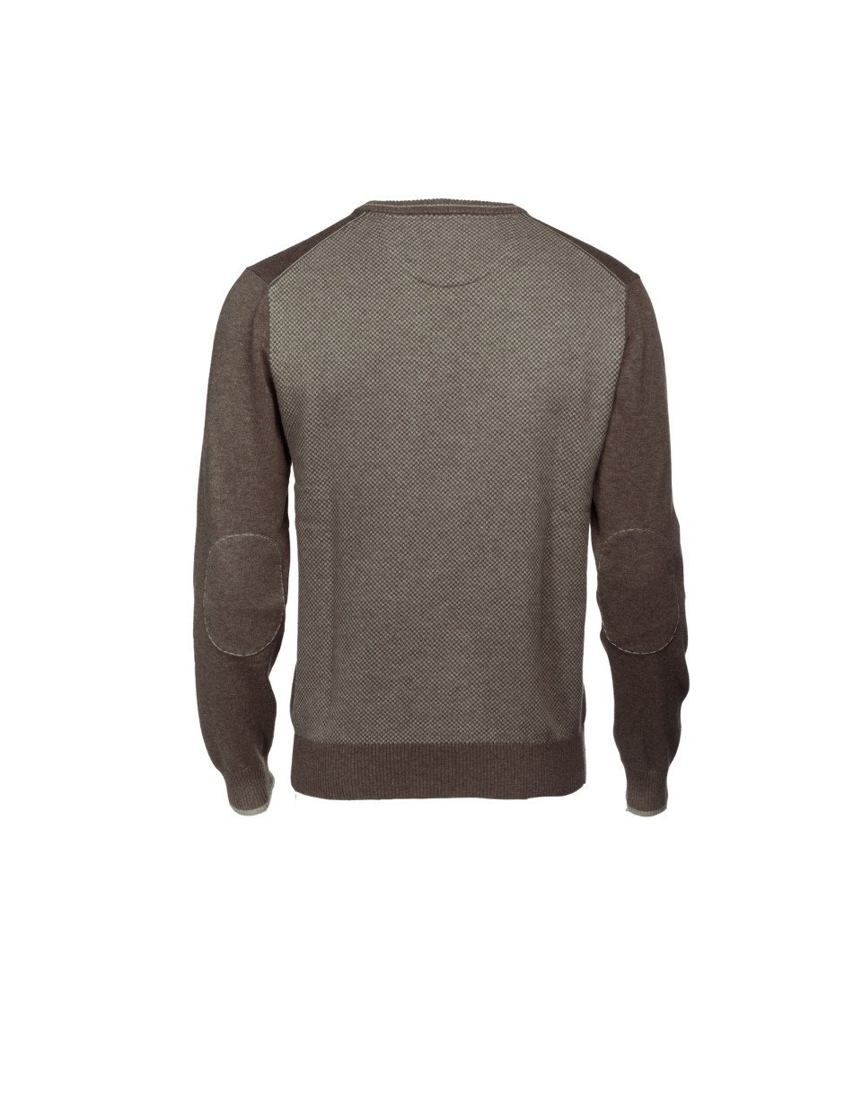 Jersey  lana y cashmere de  marrón