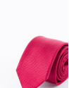 Corbata microdibujo rojo 