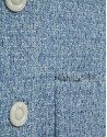 Short blue tweed jacket - Woman - SS2026 | Roberto Verino