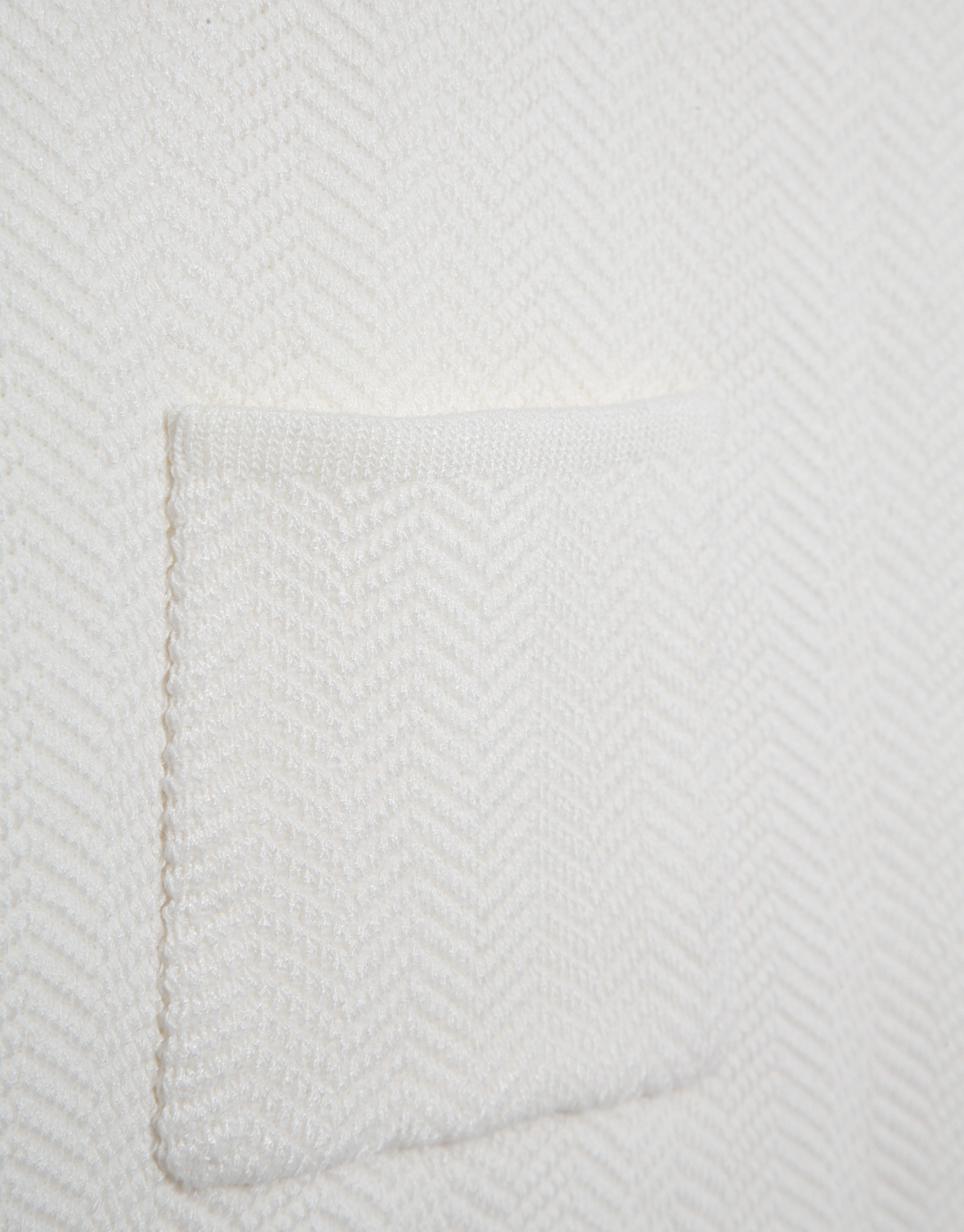 Chaqueta jacquard espiga blanca - Mujer | Roberto Verino