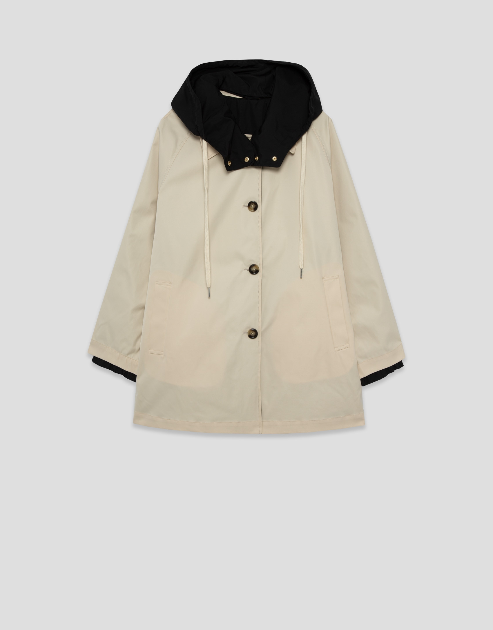 Trench reversible camel/negro - Mujer - PV2026 | Roberto Verino