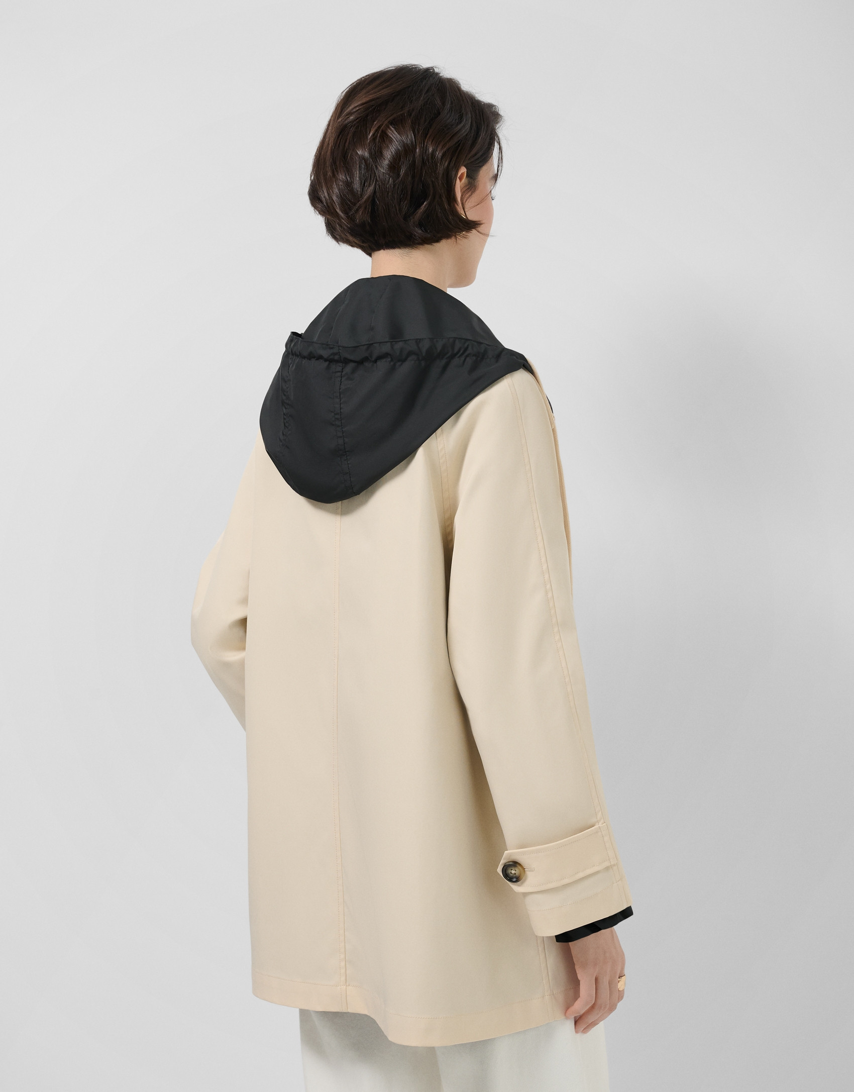 Trench reversible camel/negro - Mujer - PV2026 | Roberto Verino