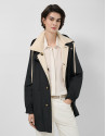 Trench reversible camel/negro - Mujer - PV2026 | Roberto Verino
