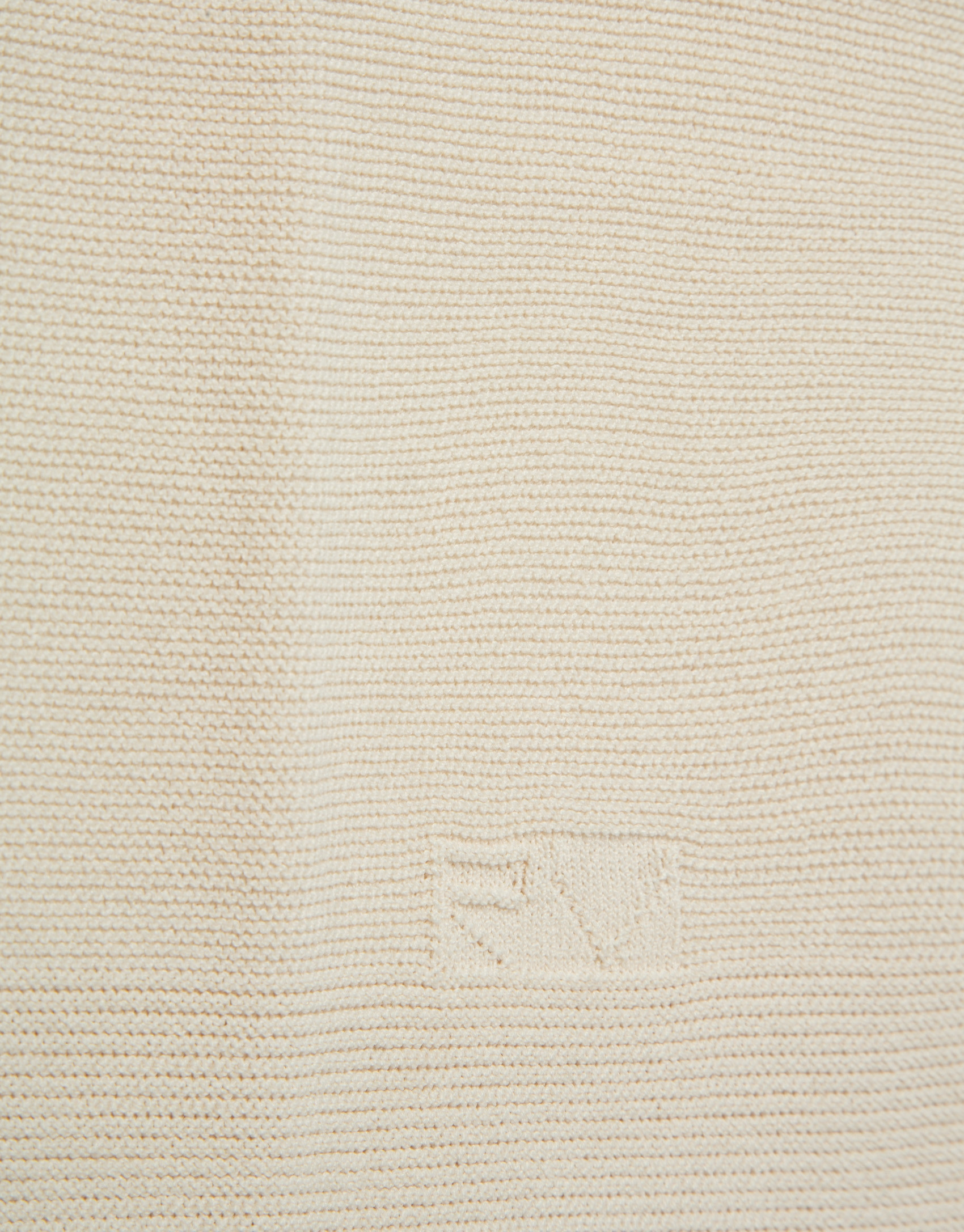 Beige fine knit batwing sleeve jumper - Woman | Roberto Verino