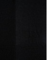 Black seamless three-quarter sleeve jumper | Roberto Verino