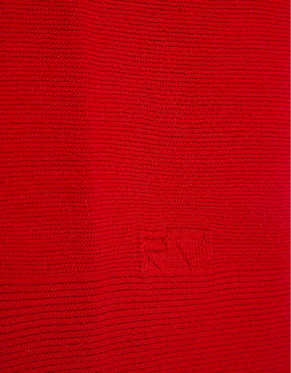 Jersey punto fino manga murciélago rojo - Mujer | Roberto Verino
