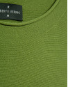 Green fine knit batwing sleeve jumper - Woman | Roberto Verino
