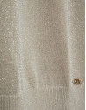 Beige fine V-neck jumper - Woman - SS2026 | Roberto Verino