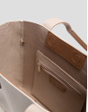 Bolso de hombro Zendaya Hobo Midi punto crudo | Roberto Verino